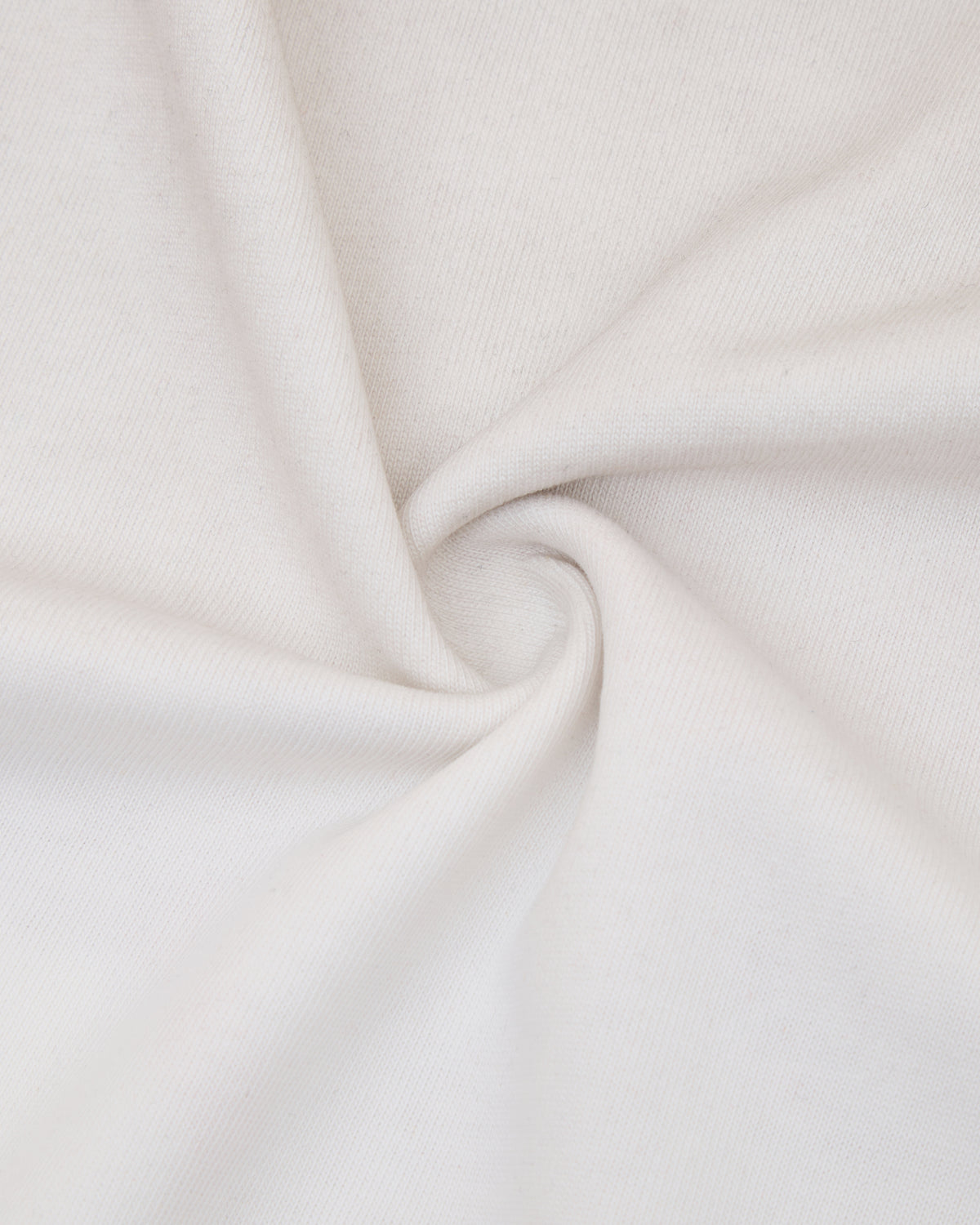 Close-up of white fabric with a subtle texture