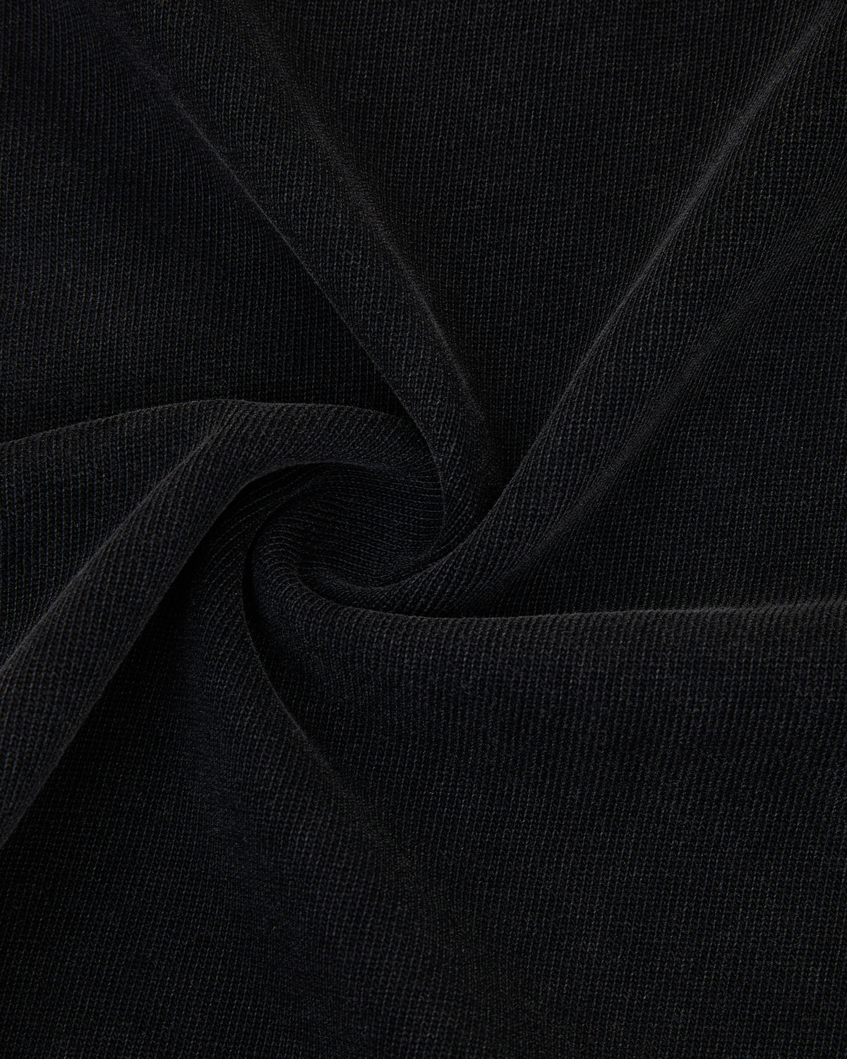 Close-up of black fabric with a slight texture