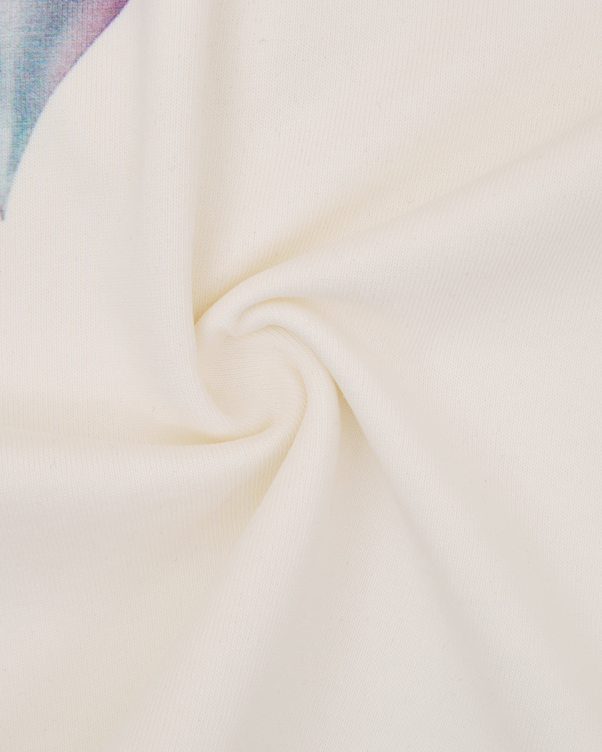 Close-up of beige fabric with a subtle texture