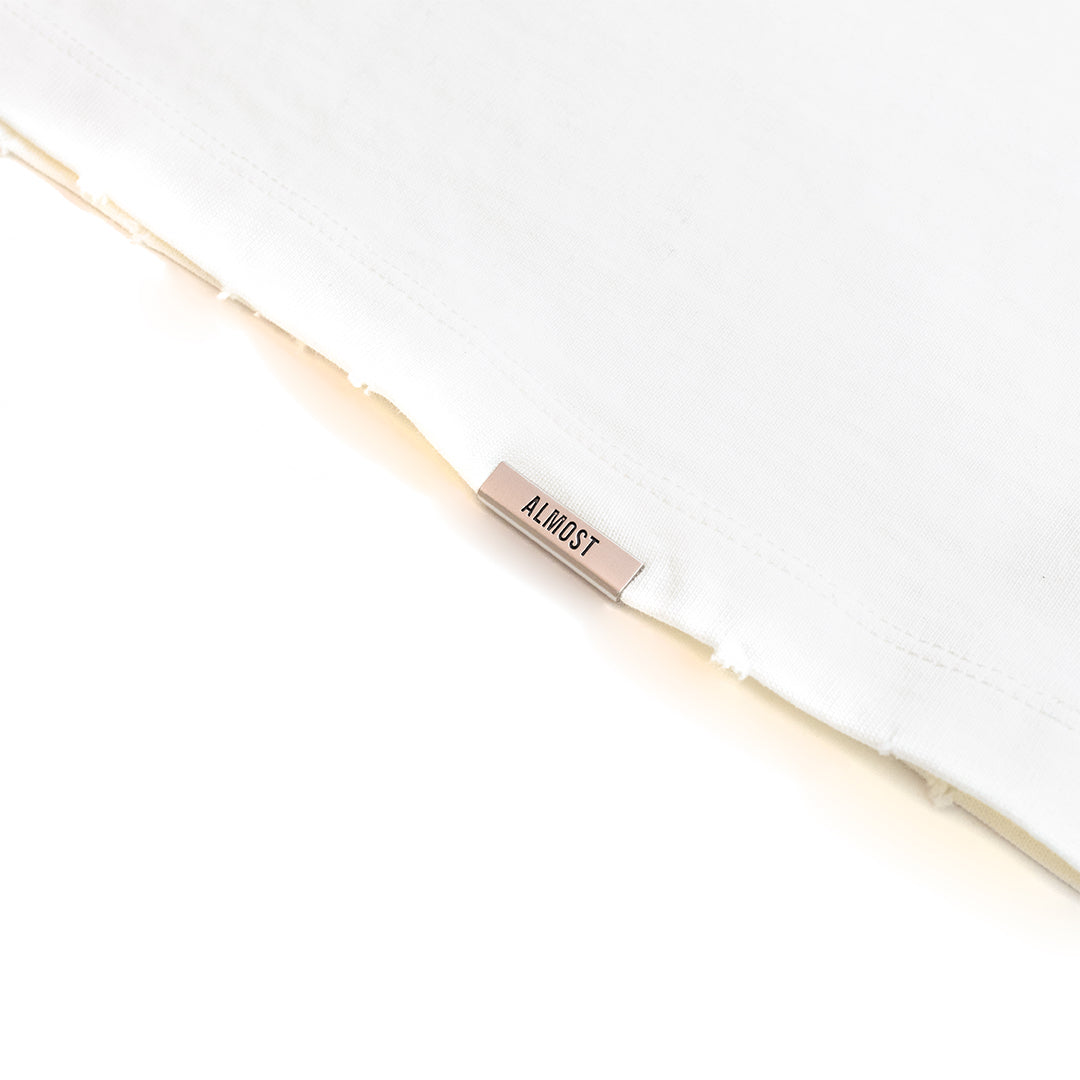 Lone Wolf Tee (Cream) - ALMOST SOMEDAY