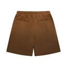 Brown shorts on a white background