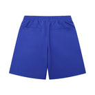 Blue shorts on a white background