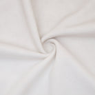 Close-up of white fabric with a subtle texture
