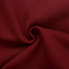 Close-up of red fabric with a visible texture