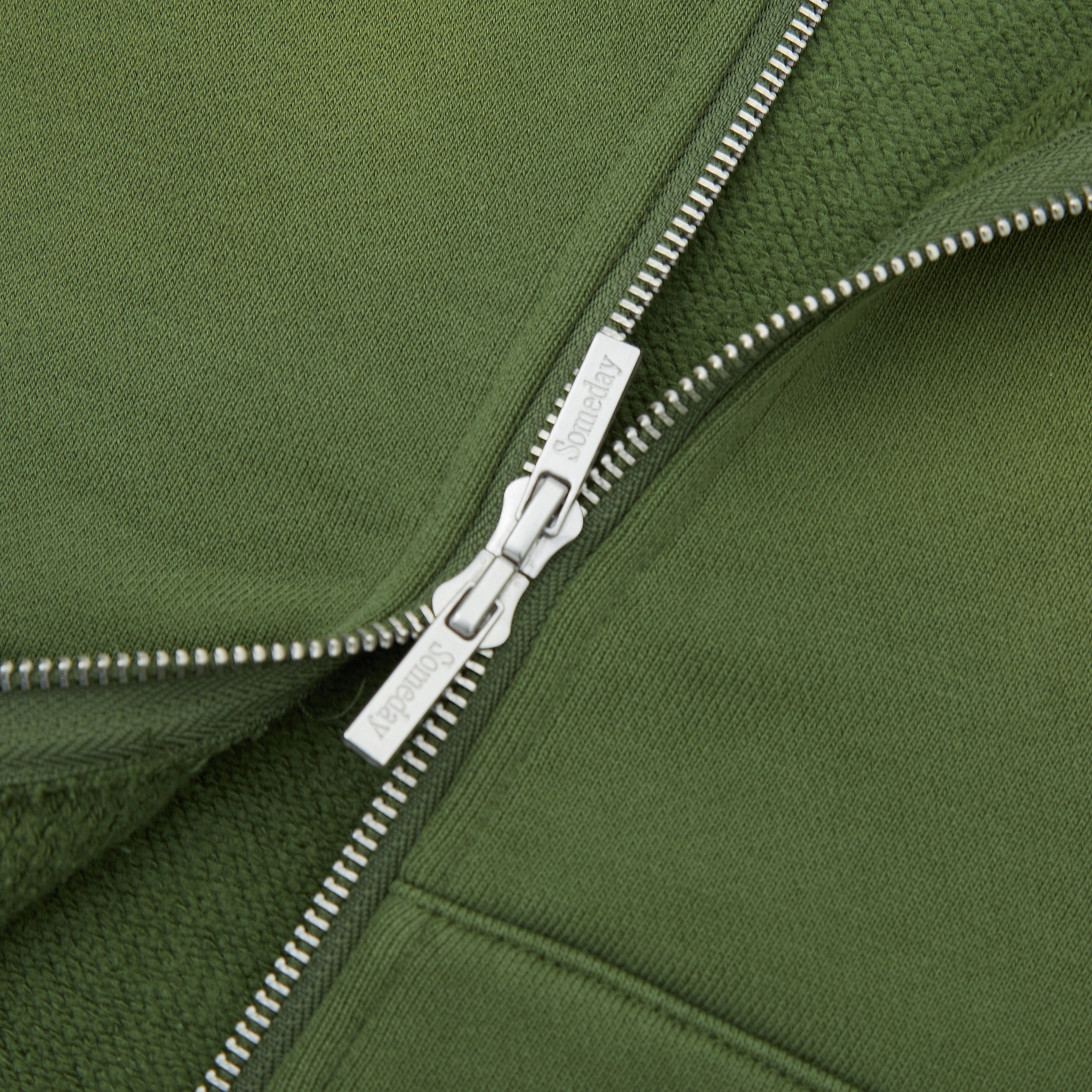 Endless ZipUp Hoodie (Sun Fade Olive) – ALMOST SOMEDAY