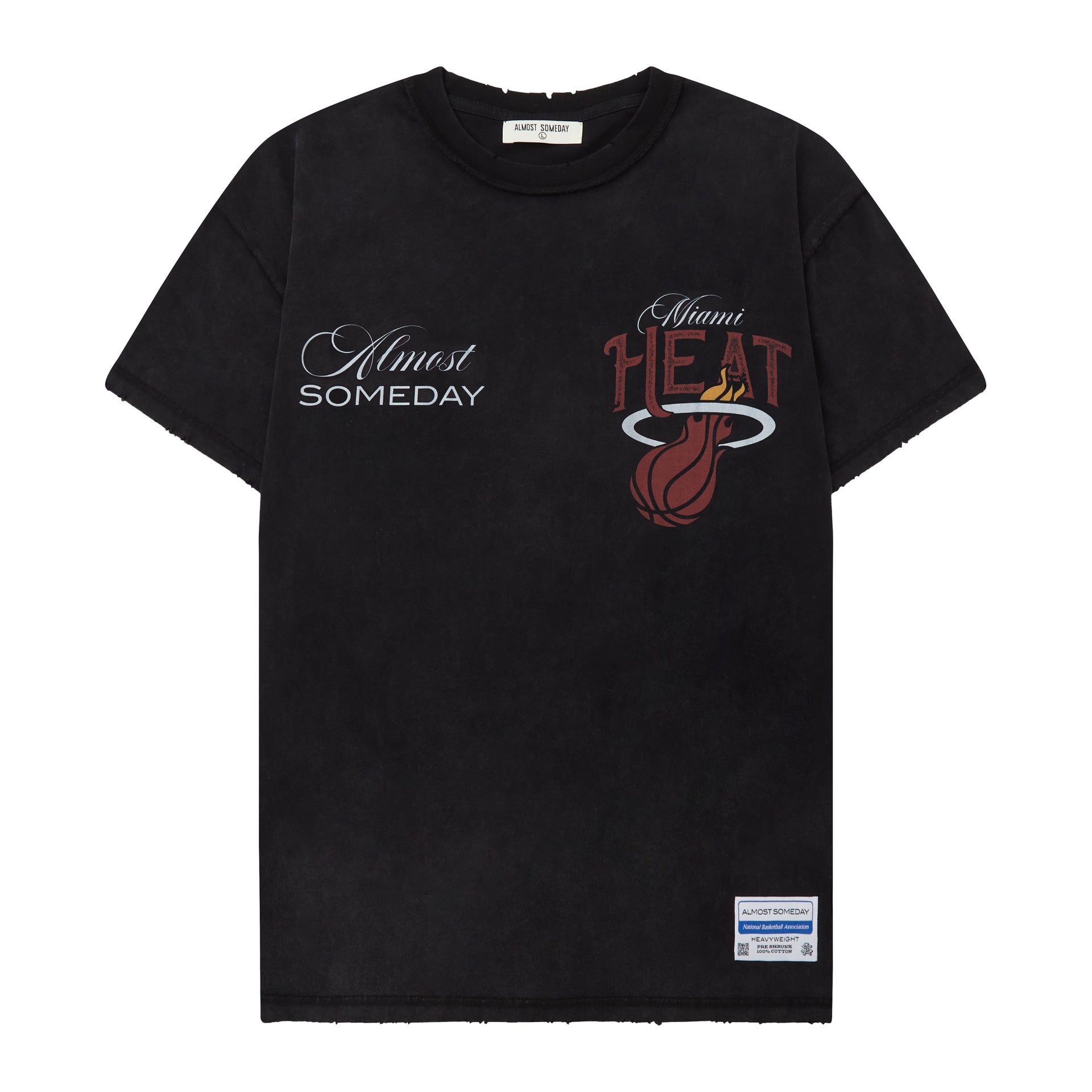 Miami Heat Tee (Vintage Black) S
