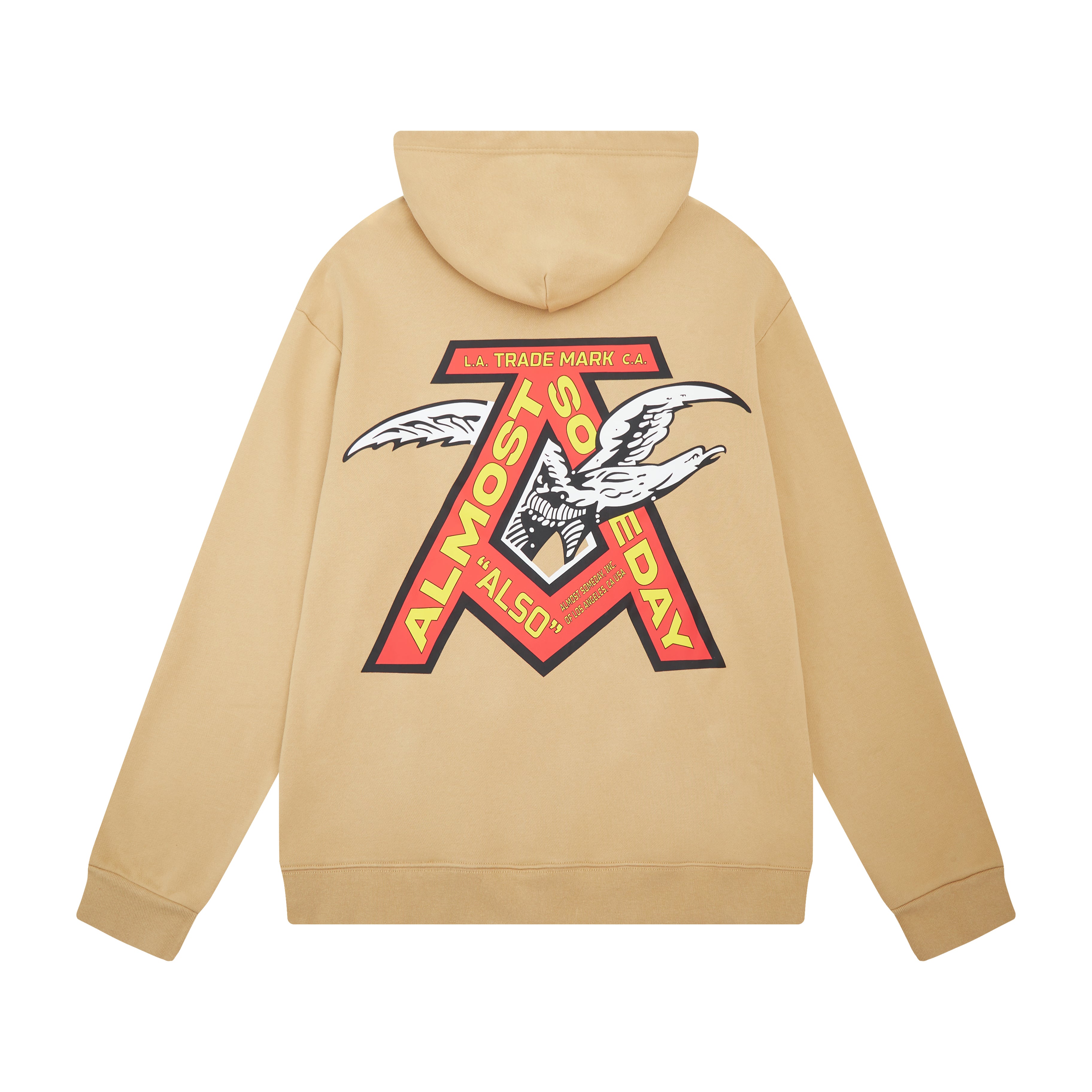 Trademark Hoodie (Sand) – ALMOST SOMEDAY Trademark Hoodie (Sand) – ALMOST SOMEDAY