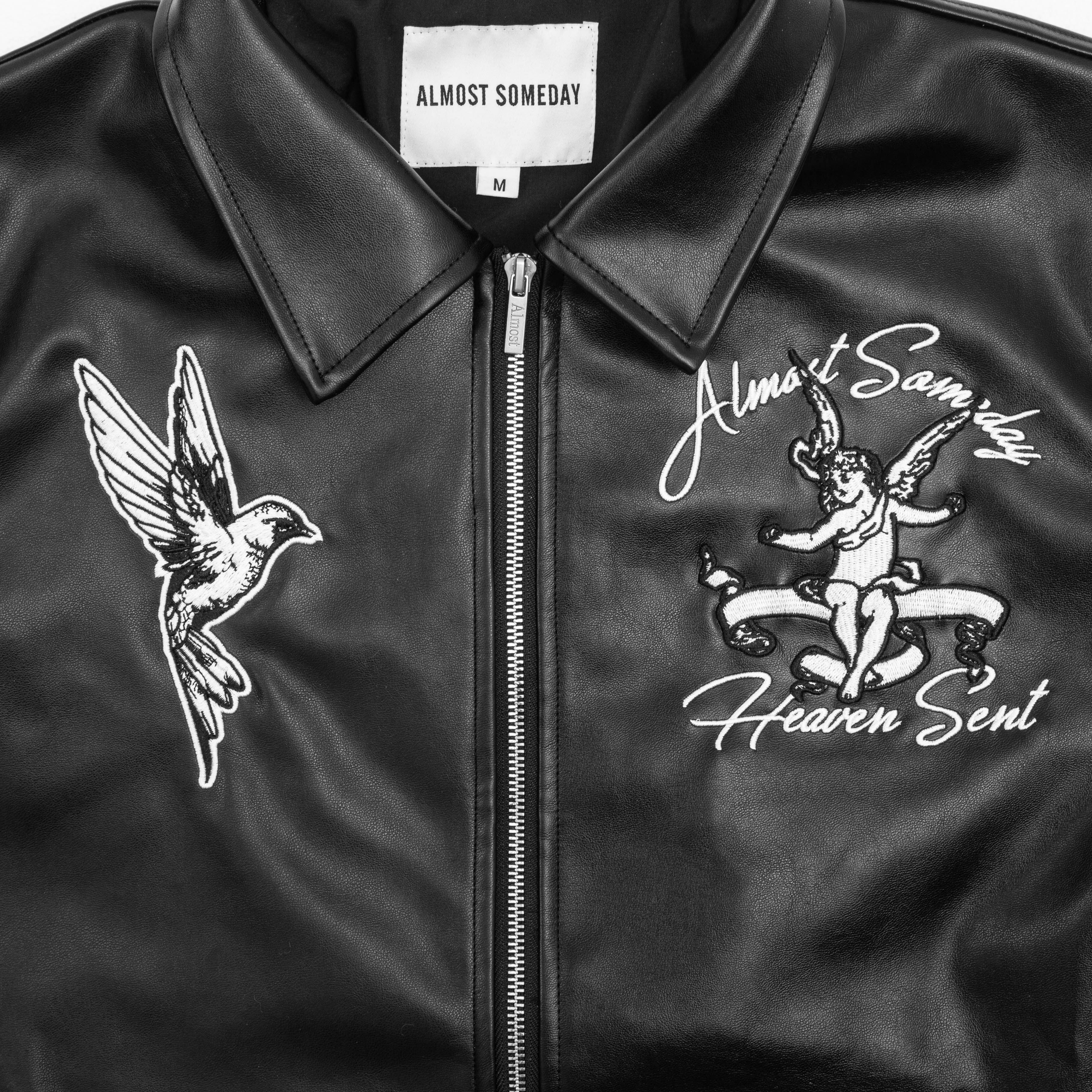 Heaven Sent - Vegan Leather Jacket – ALMOST SOMEDAY