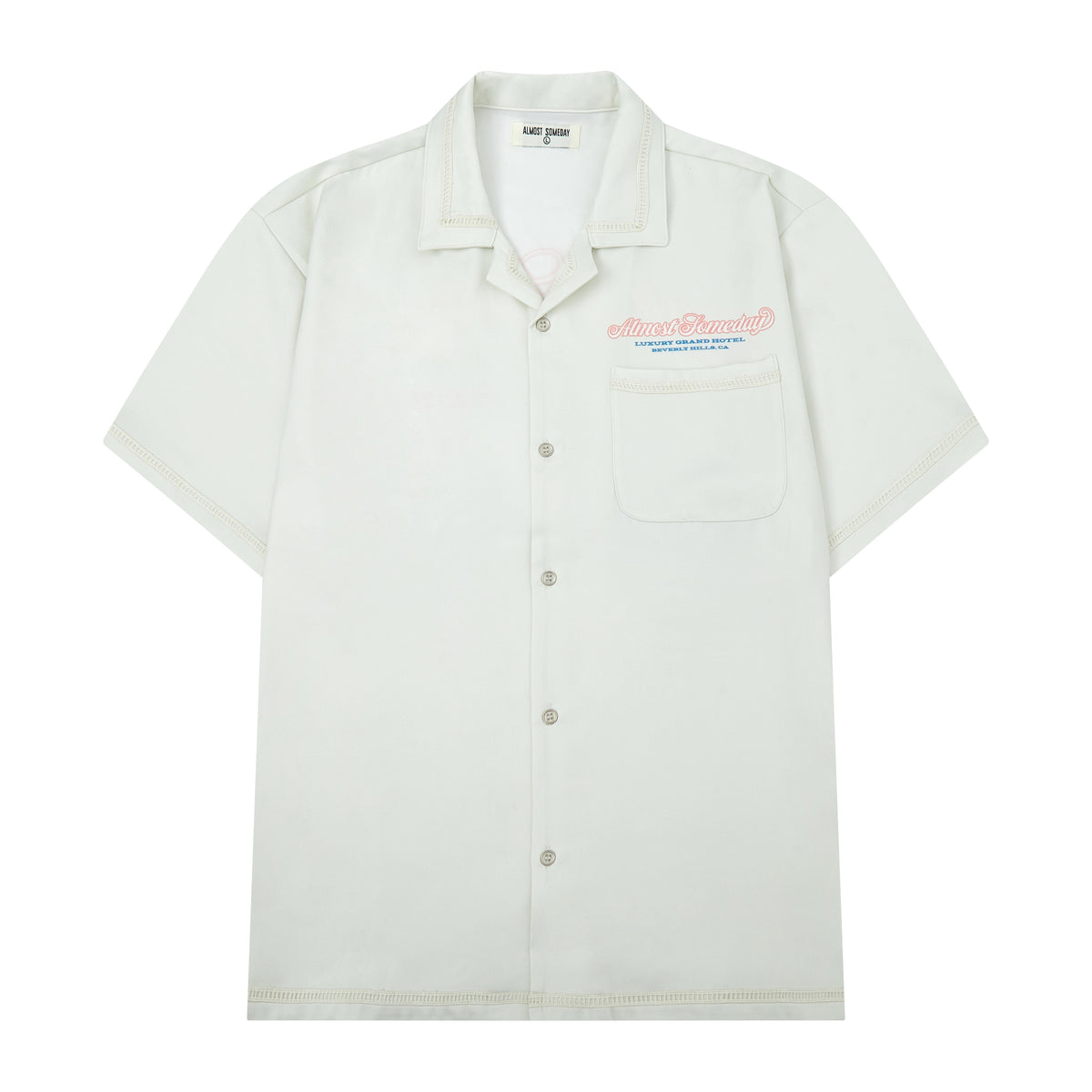 Lux Button Up Shirt (Cream) – ALMOST SOMEDAY