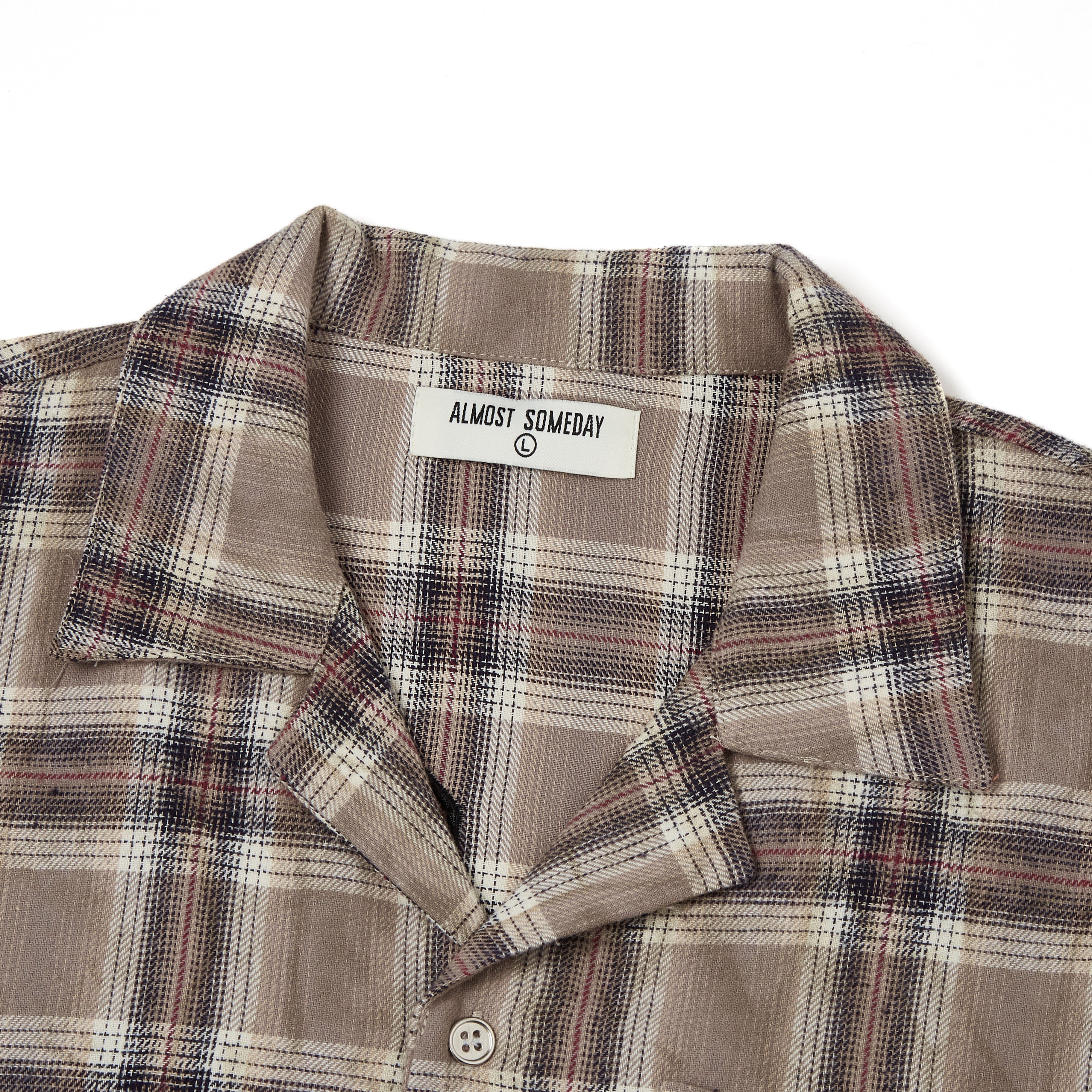 Solomon Rhinestone Flannel (Brown) – ALMOST SOMEDAY