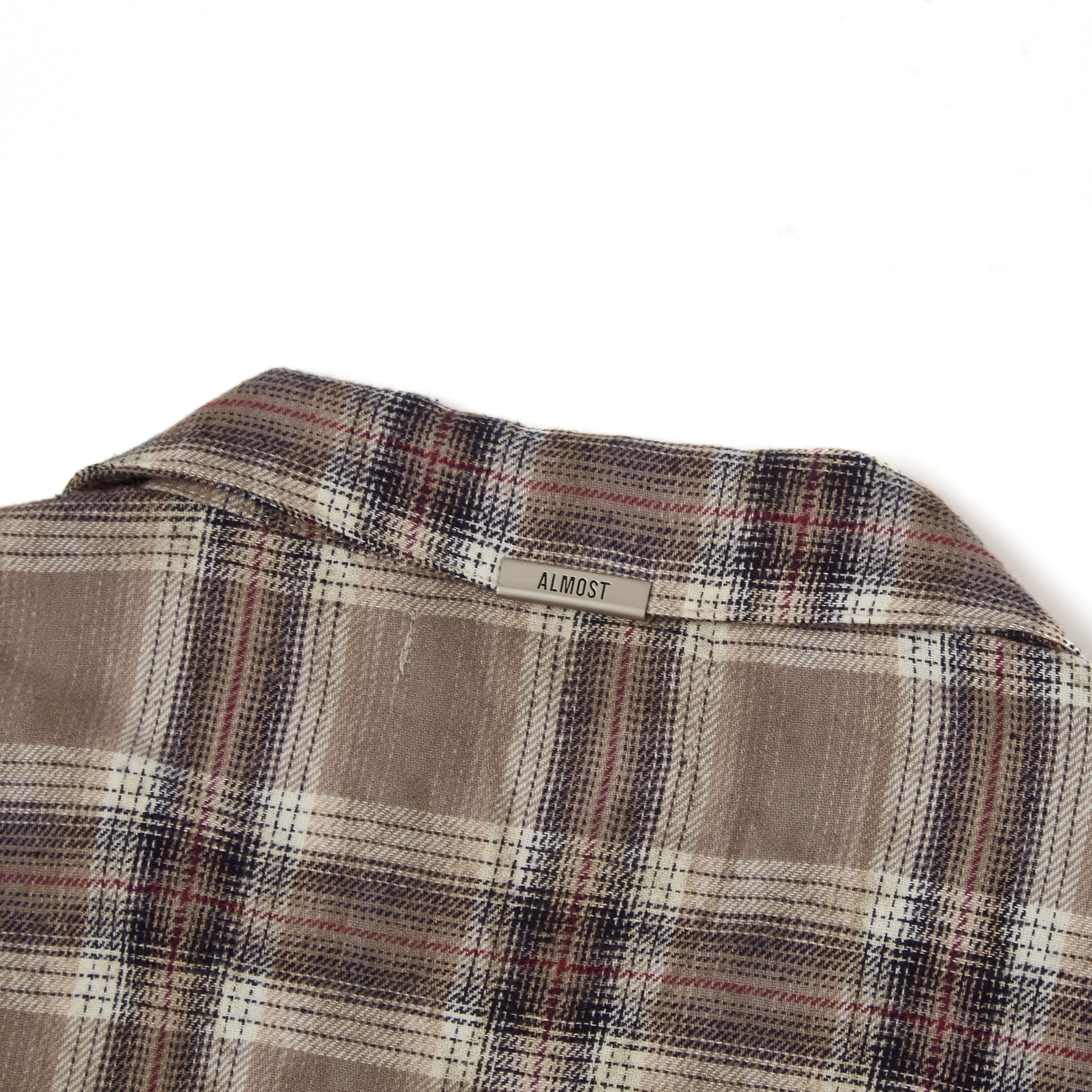 Solomon Rhinestone Flannel (Brown) – ALMOST SOMEDAY
