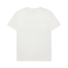 Cream white t-shirt on a white background