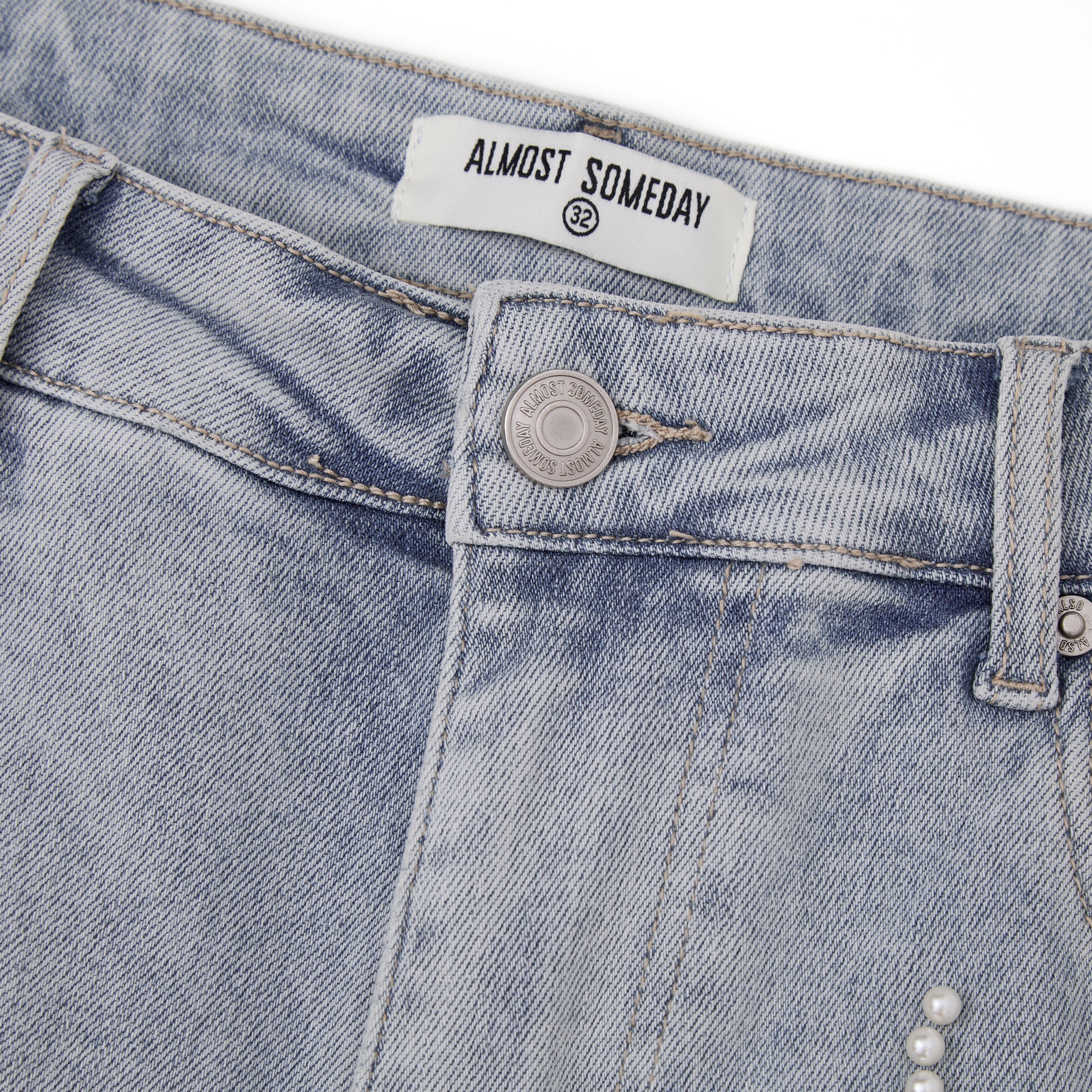 Belfort Denim Jorts - Light Blue – ALMOST SOMEDAY