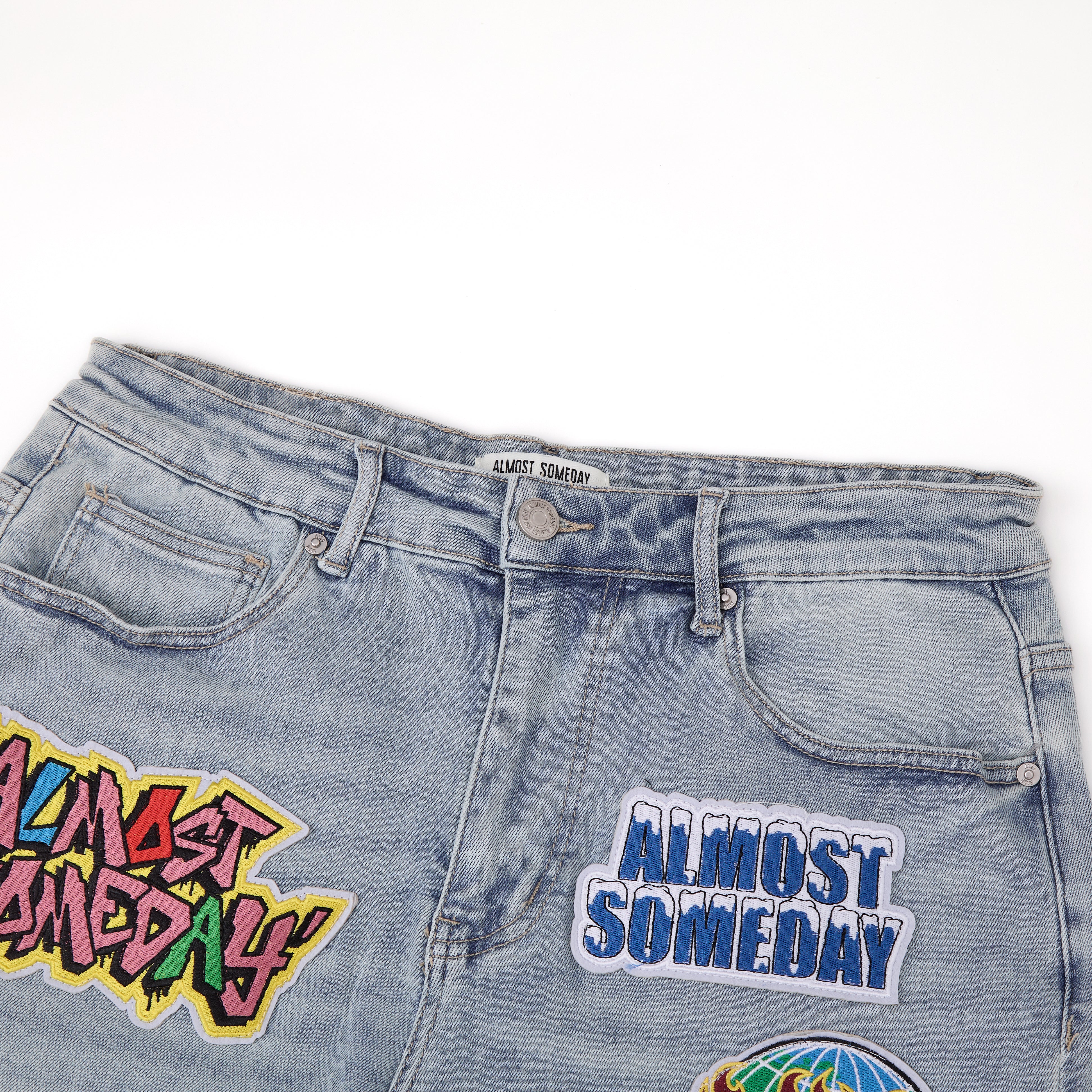 Hendrix Denim Jorts - Light Blue – ALMOST SOMEDAY