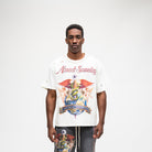 ALMOST SOMEDAY Motley Tee in Cream, front view