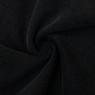 Close-up of black fabric with a subtle texture