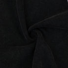 Close-up of black fabric with folds