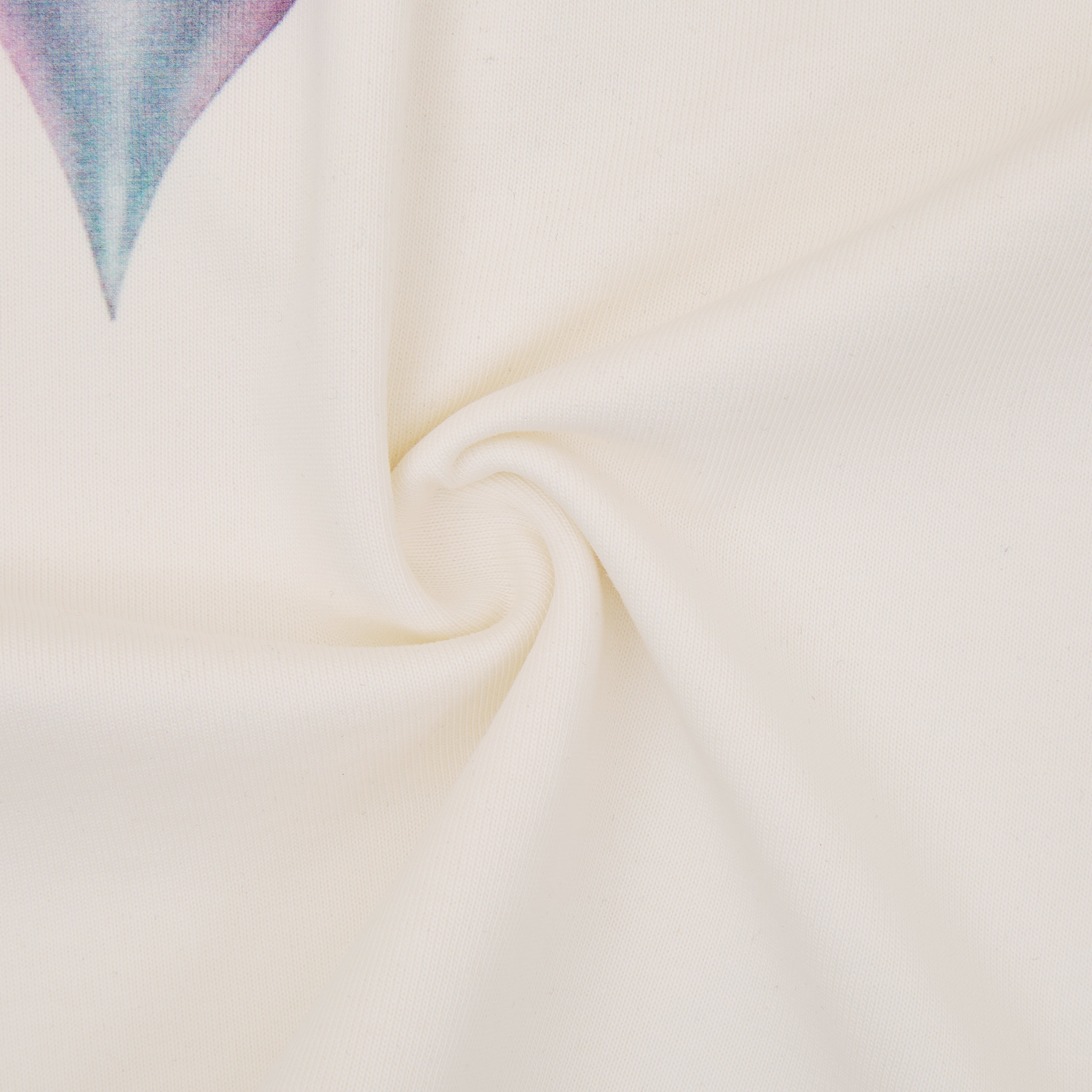 Close-up of beige fabric with a subtle texture