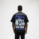 ALMOST SOMEDAY Soho Tee in Black, back view