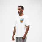 ALMOST SOMEDAY World Tee in Cream, detail view