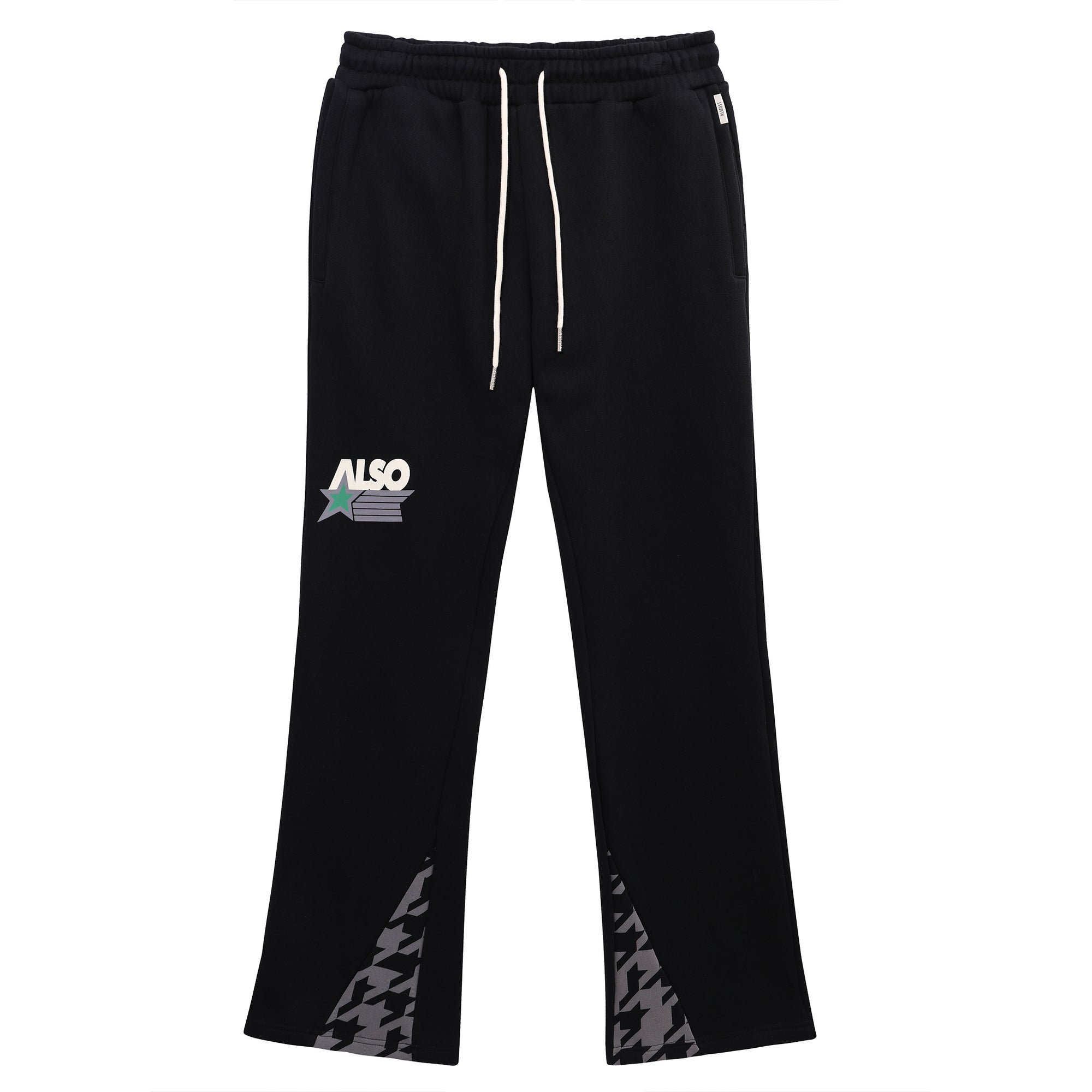 Capital Flare Sweatpant (Black)