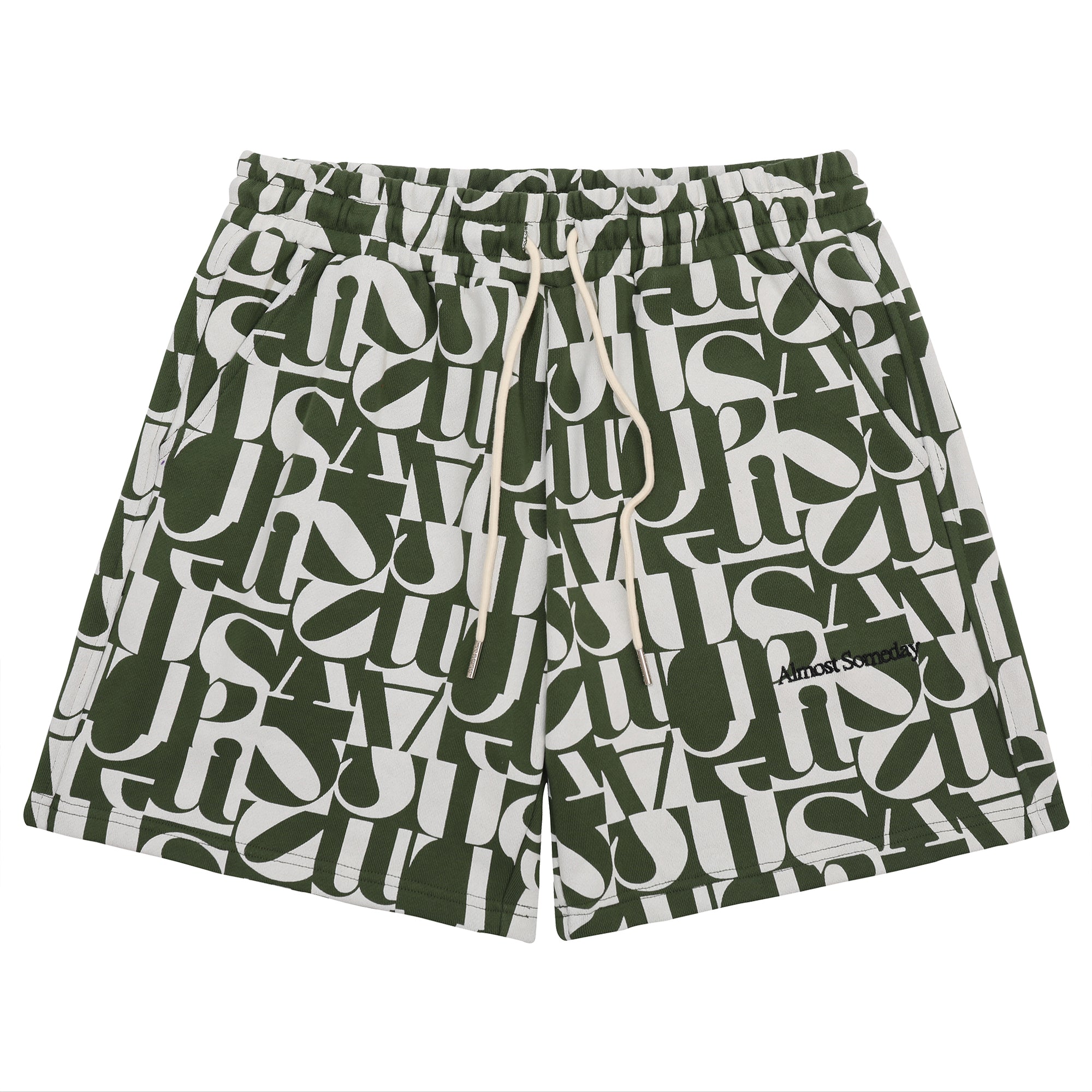 Harmony Terry Shorts (Olive)