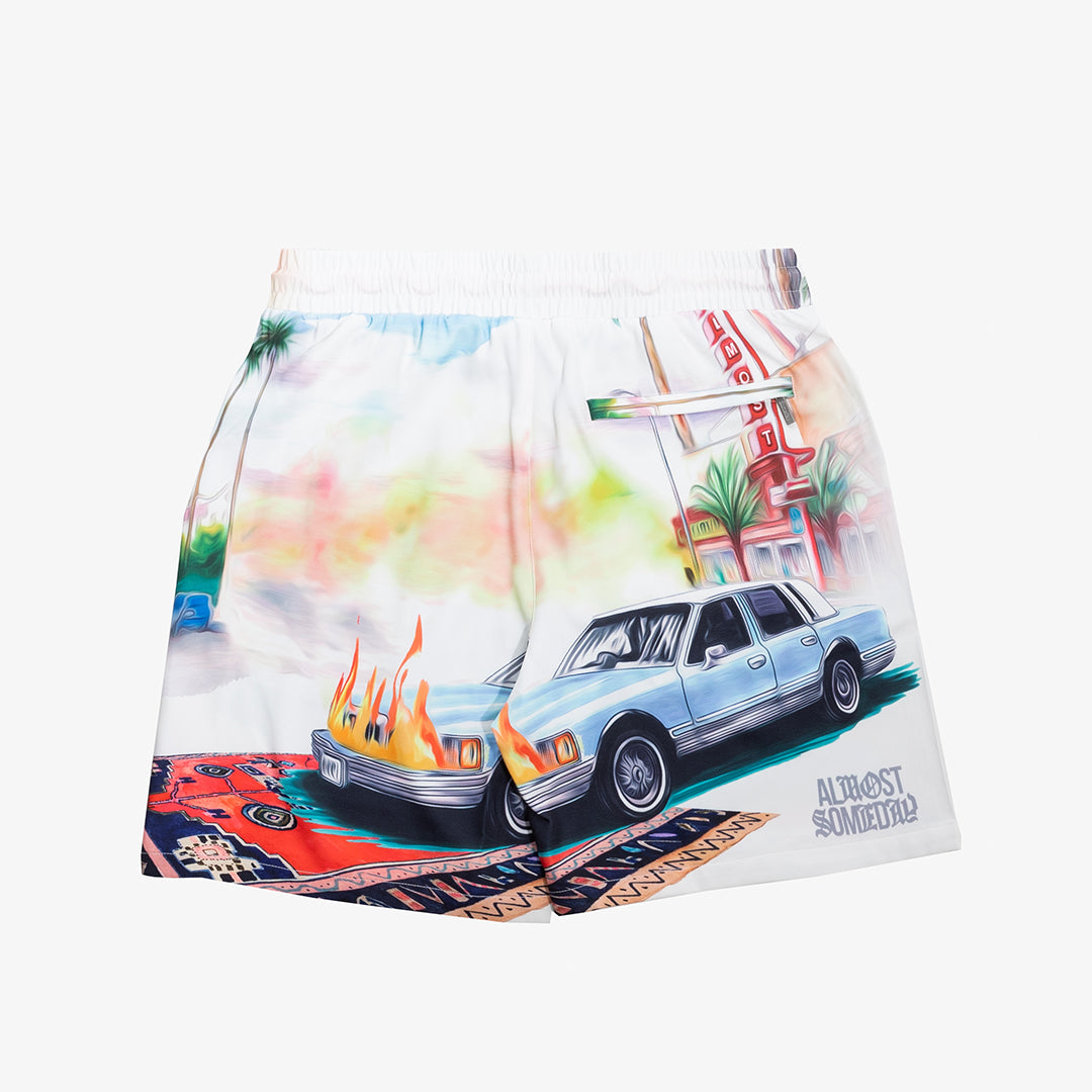 Riot Shorts (White)