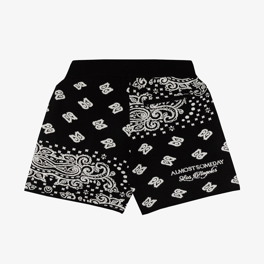 Saint Knit Shorts (Black)