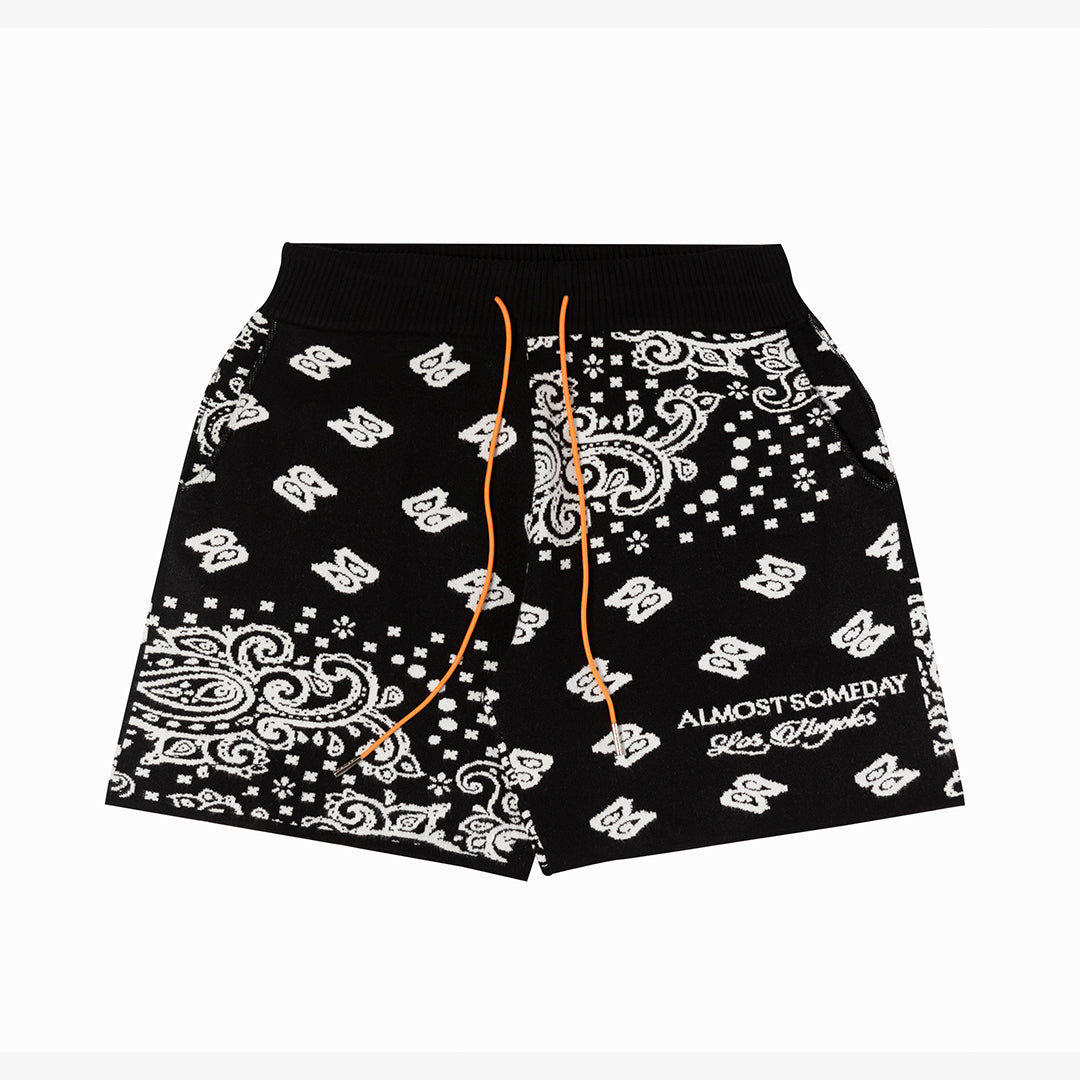 Saint Knit Shorts (Black)