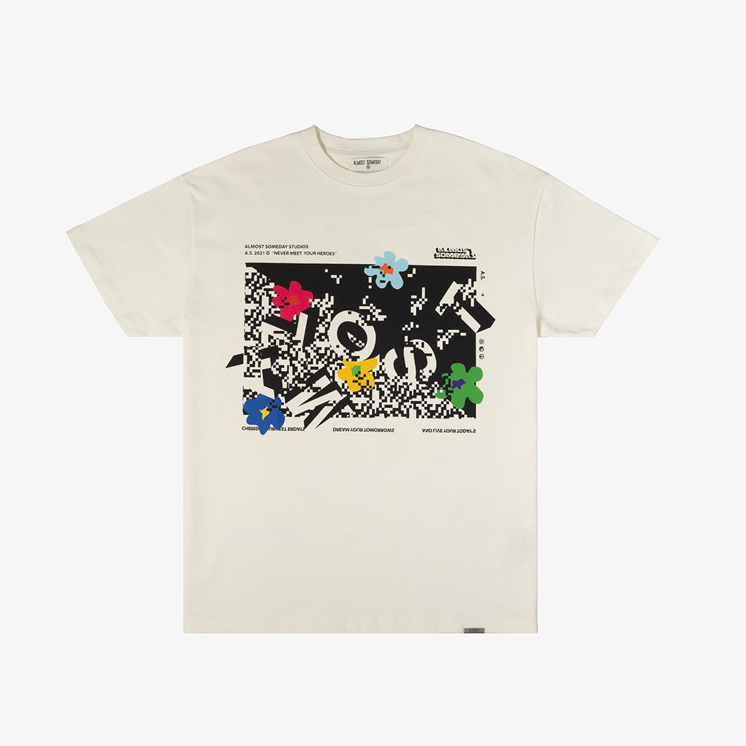Pixel Tee (Cream)
