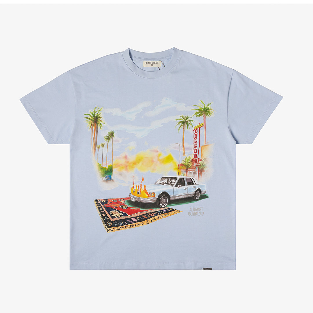 Riot Tee (Baby Blue)