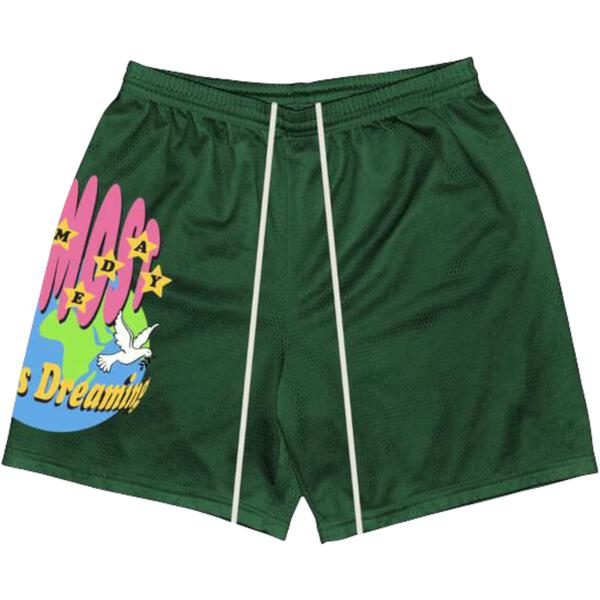 Dreaming Mesh Shorts - Pine - ALMOST SOMEDAY