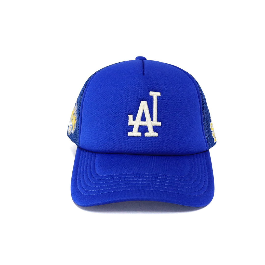 LA World Series Trucker (Blue/Yellow) - ALMOST SOMEDAY