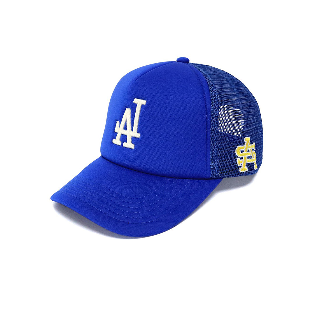 LA World Series Trucker (Blue/Yellow) - ALMOST SOMEDAY