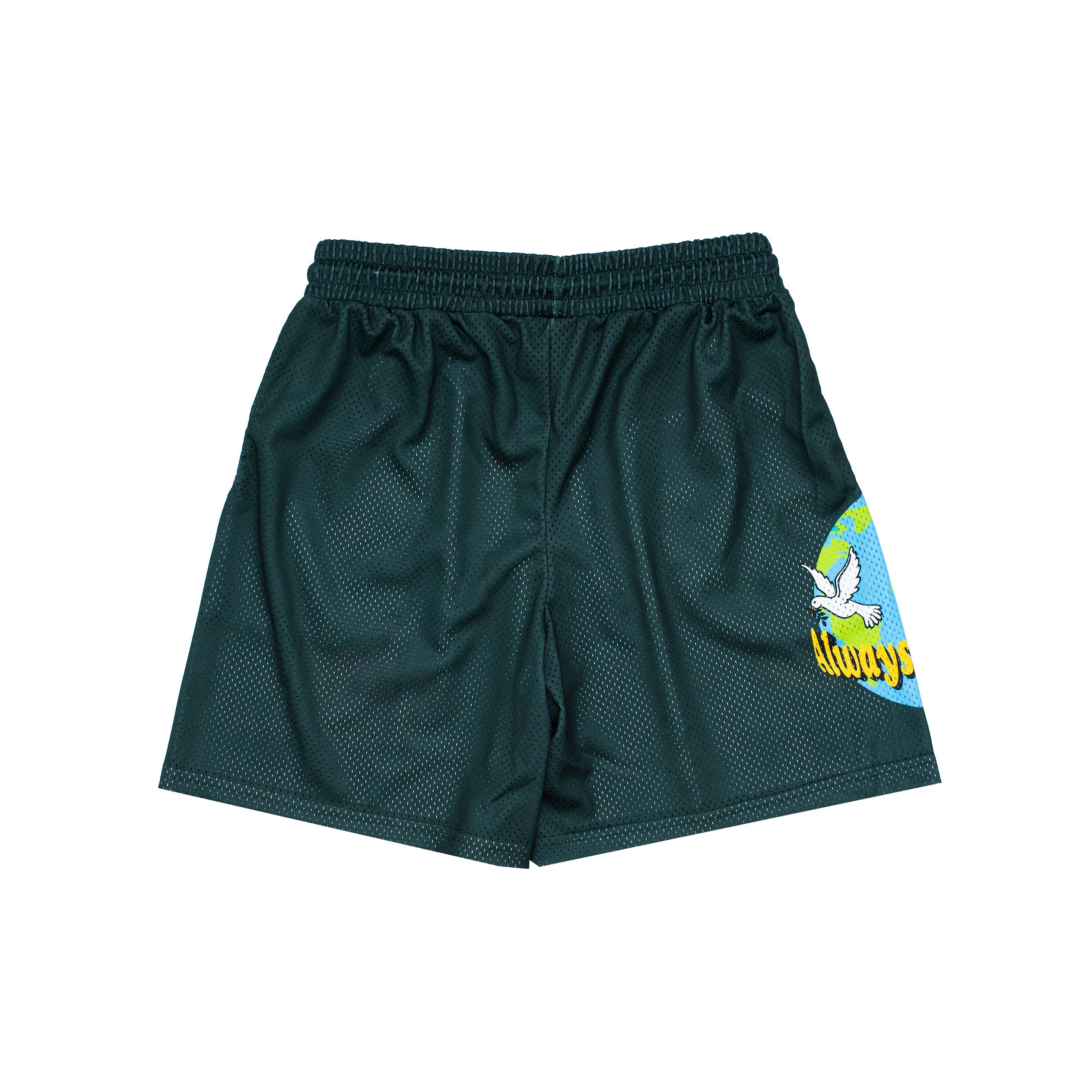 Dreaming Mesh Shorts - Pine - ALMOST SOMEDAY