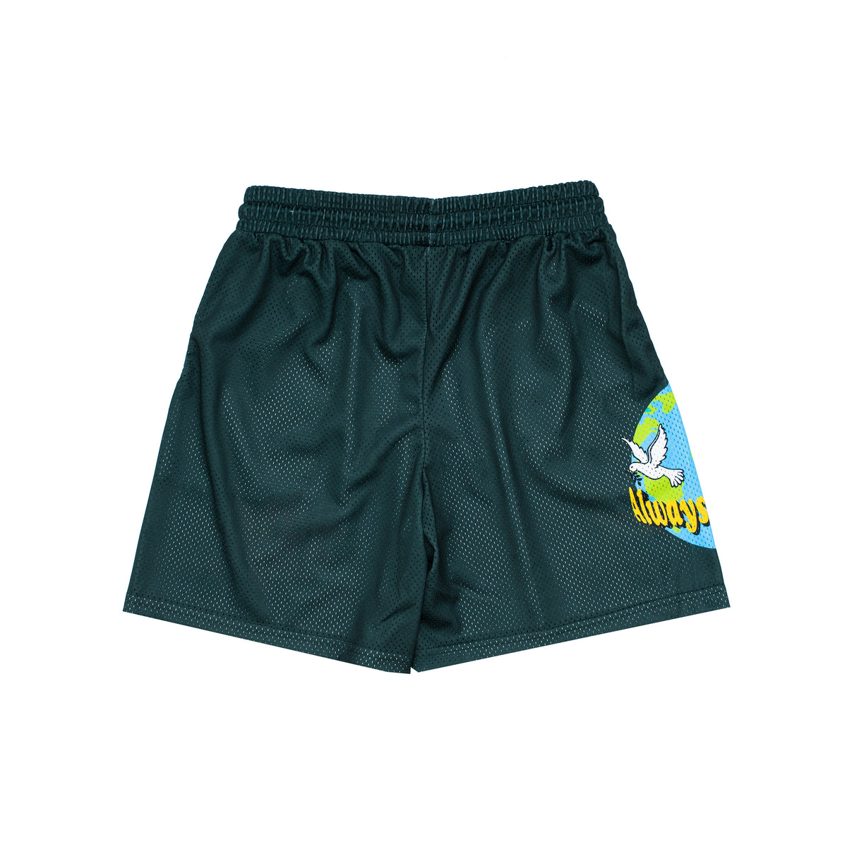 Dreaming Mesh Shorts - Pine - ALMOST SOMEDAY