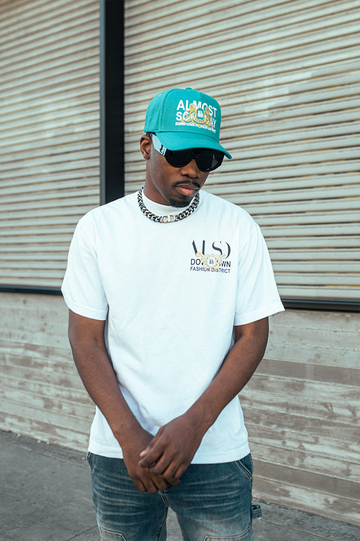 District Snapback (Teal) - ALMOST SOMEDAY