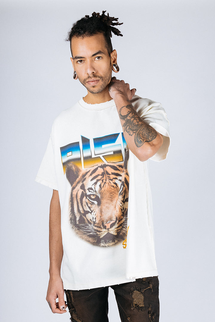 Unleashed Tee (Vintage Cream) - ALMOST SOMEDAY