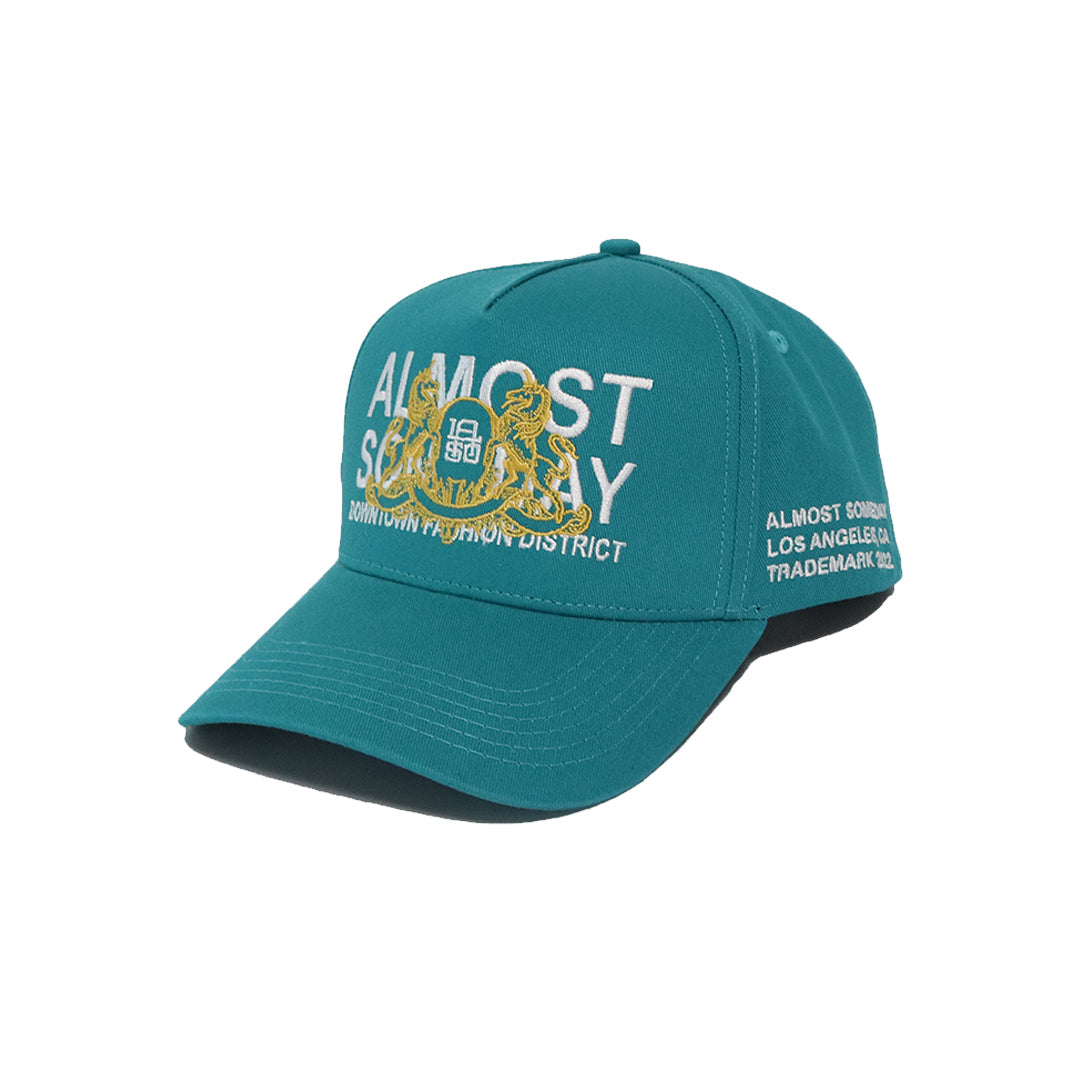 District Snapback (Teal) - ALMOST SOMEDAY