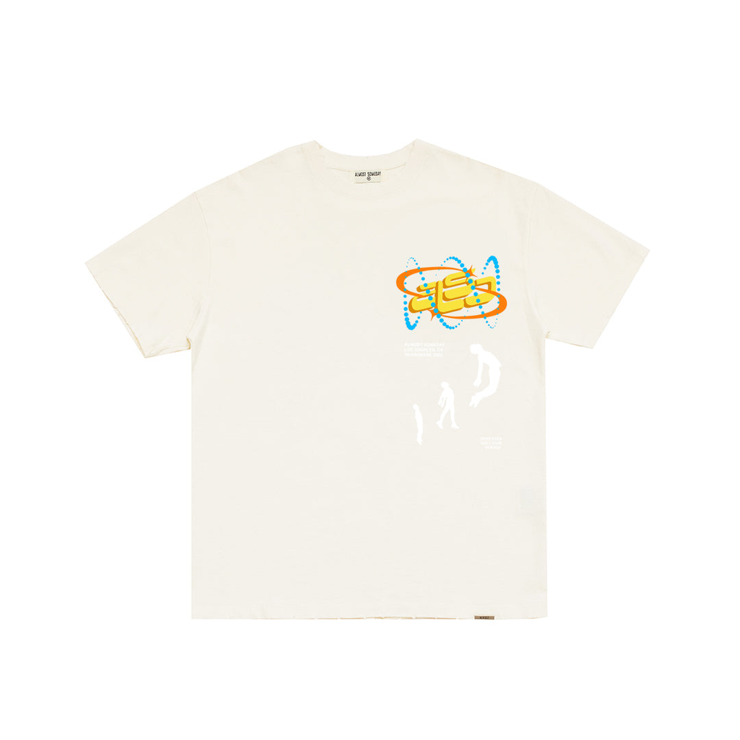 Heroes Tee (Cream) - ALMOST SOMEDAY