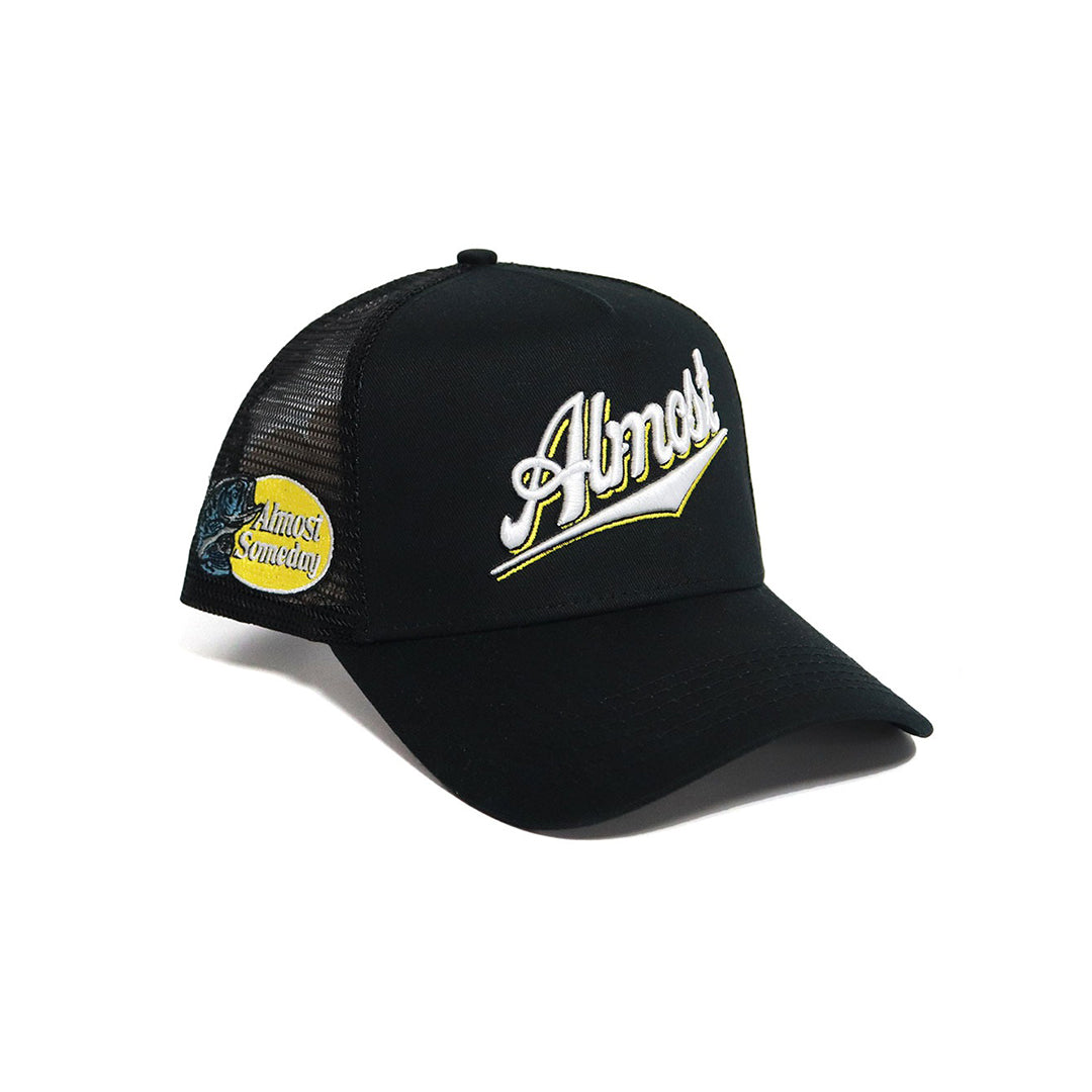 Speedway Trucker (White/Yellow)