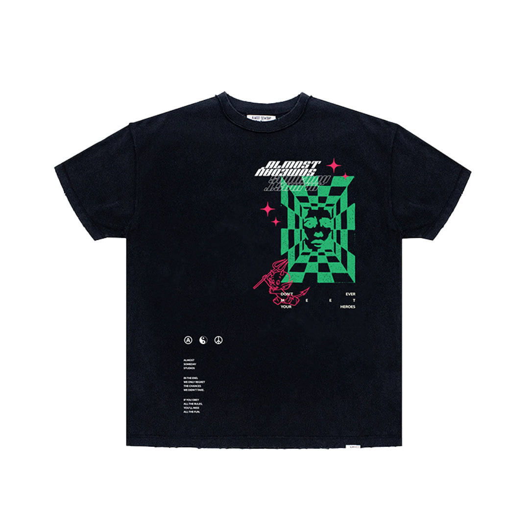 Caution Tee (Black)