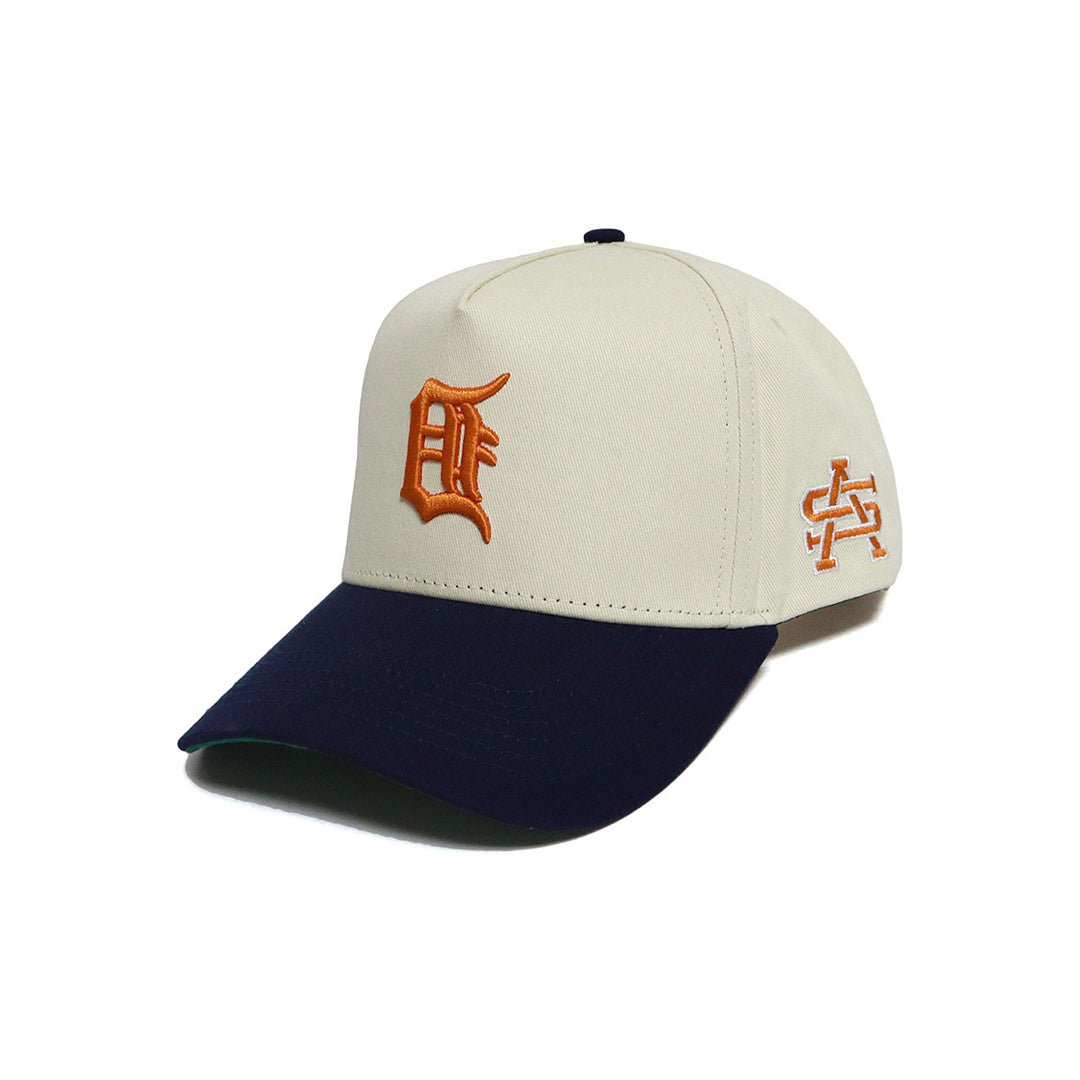 Tigers World Series Snapback (Cream/Navy)